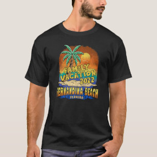 Fernandina Beach Florida Familienurlaub 2022 Souv T-Shirt