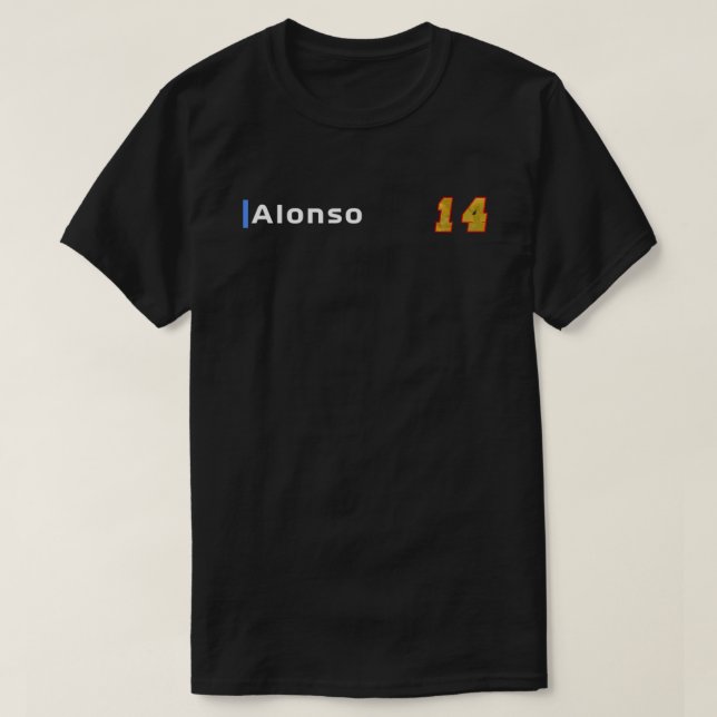 Fernando Alonso 14 T-Shirt (Design vorne)