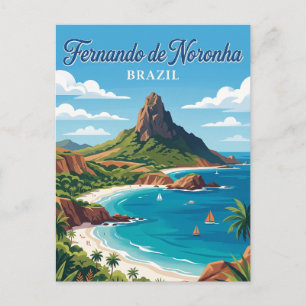 Fernando de Noronha Brasilien Postkarte