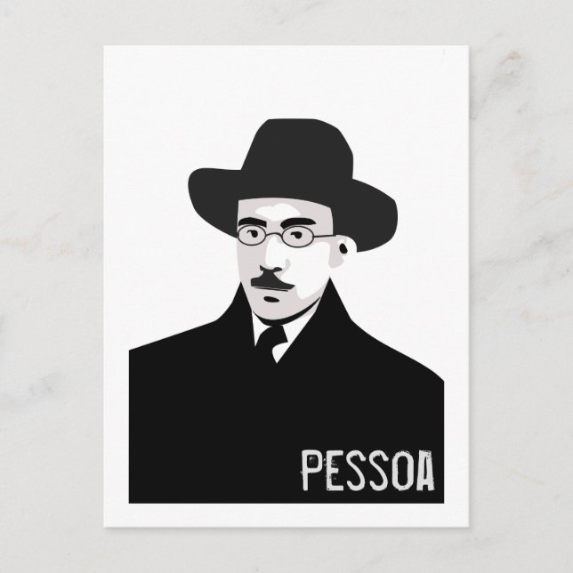 Fernando Pessoa Postcard Postkarte (Vorderseite)