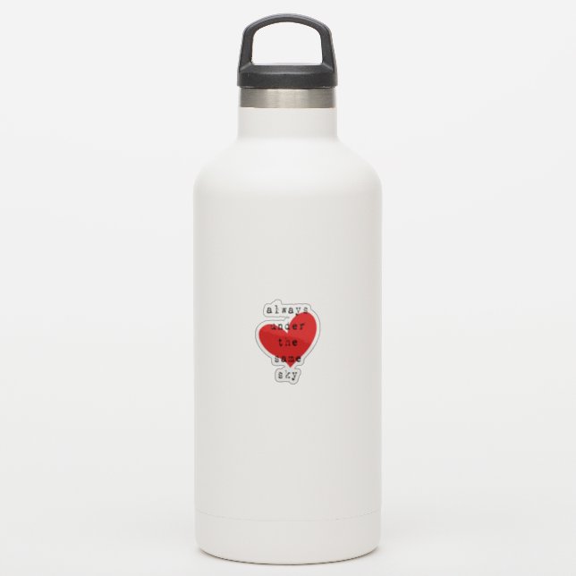 Fernbeziehung LDR Aufkleber (Wassserflasche)