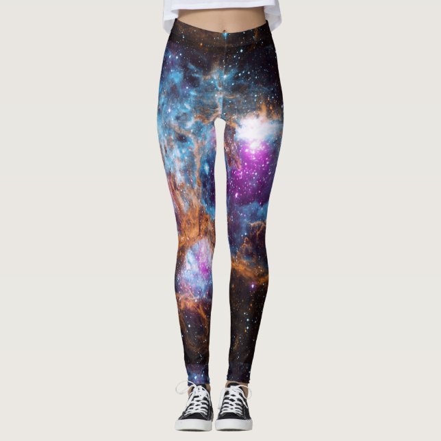 Ferngalaxie Leggings (Vorderseite)