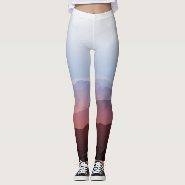 Ferngebirge Leggings (Vorderseite)