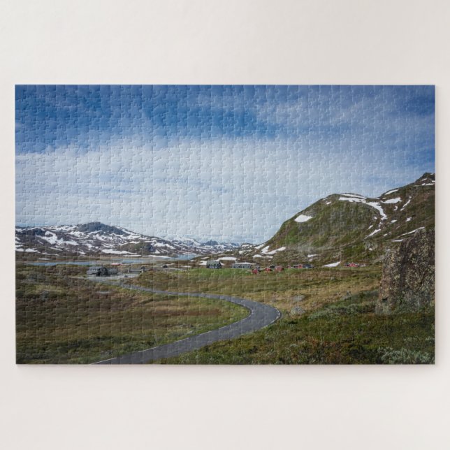 Ferngebirgslandschaft in Norwegen (Horizontal)