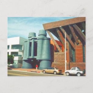 Fernglas-Gebäude, Venice, Kalifornien Postkarte
