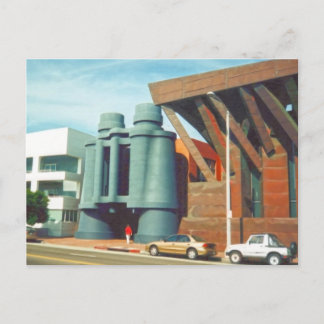Fernglas-Gebäude, Venice, Kalifornien Postkarte
