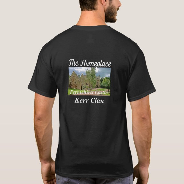 Ferniehirst Castle - Kerr Clan T-Shirt (Rückseite)