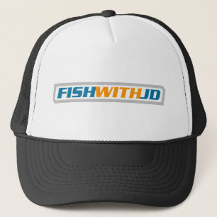 Fernlastfahrer-Hut mit weißem Logo Truckerkappe