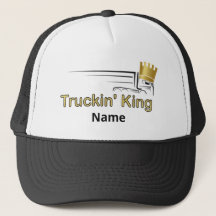Fernlastfahrer-Hut - "Truckin König"