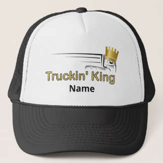 Fernlastfahrer-Hut - "Truckin König" Truckerkappe