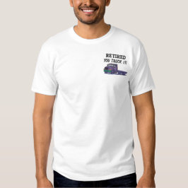 Fernlastfahrer stickten Shirt