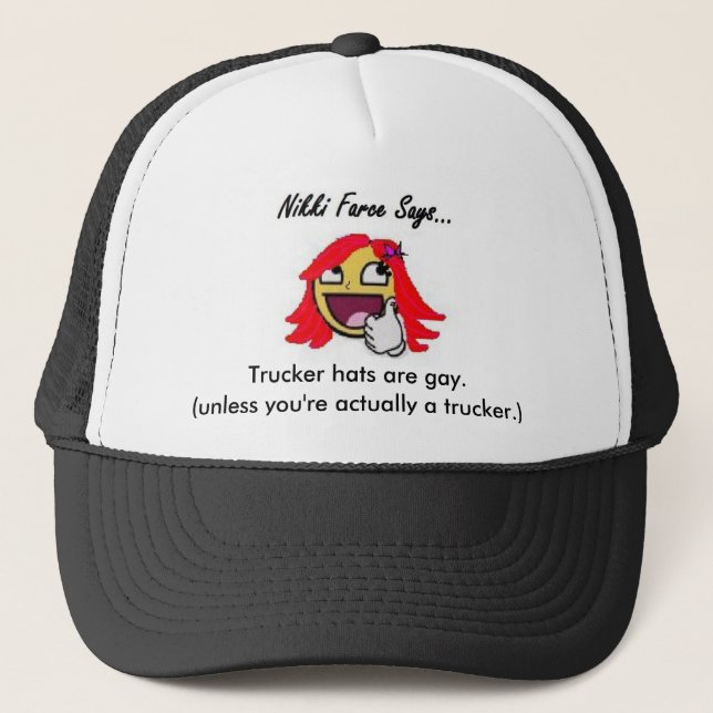 Fernlastfahrerhüte Truckerkappe (Vorderseite)