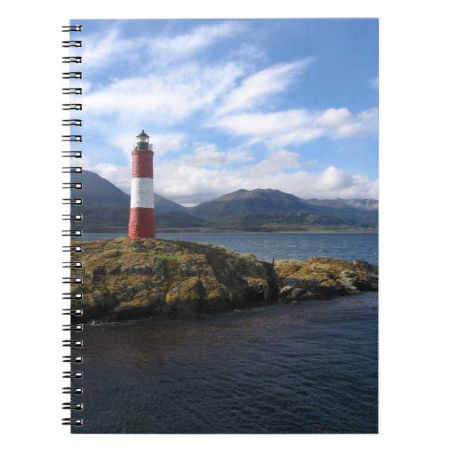 FernLeuchtturm, Beagle-Kanal, Patagonien Notizblock (Vorderseite)