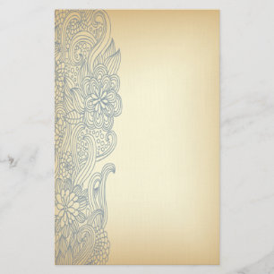 Fernost-Blumengestation Briefpapier