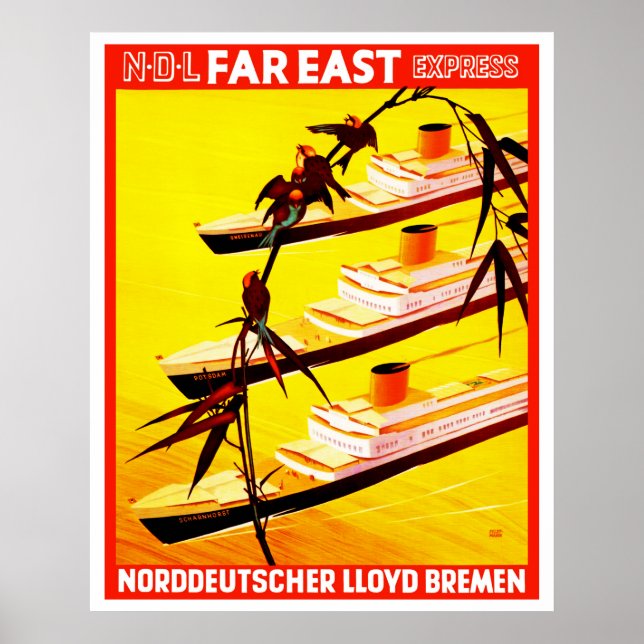 Fernost Express Poster (Vorne)