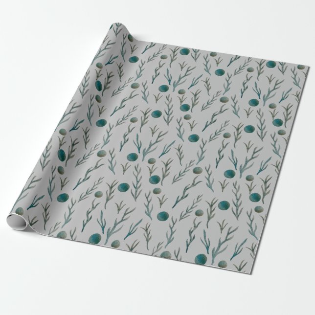 Ferns & Dots Wrapping Paper Geschenkpapier (Ungerollt)