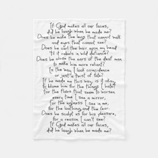 Ferns Gedicht Fleecedecke