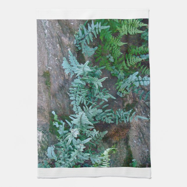 Ferns in Philadelphia Handtuch (Vertikal)