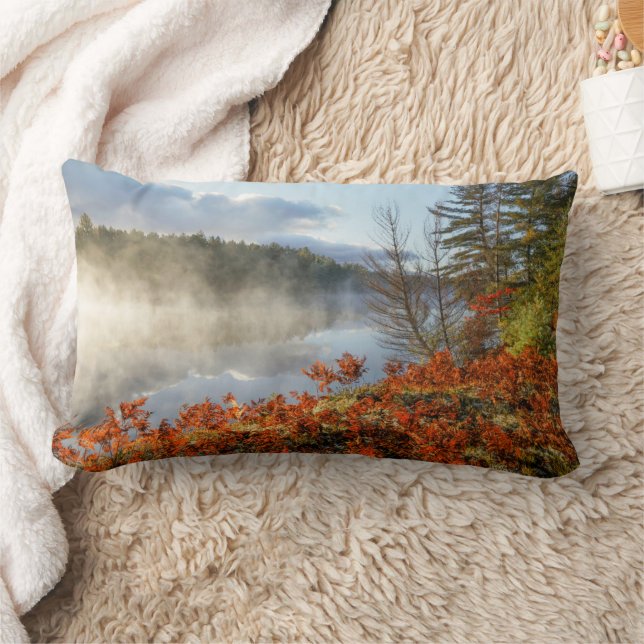 Ferns on Shoreline | Paradise, Michigan Lendenkissen (Decke)