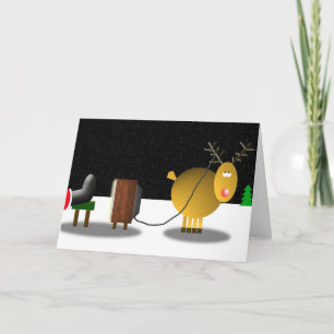 Fernsehantenne Feiertagskarte