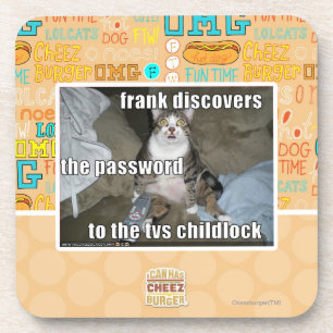 Fernsehen Childlock Untersetzer