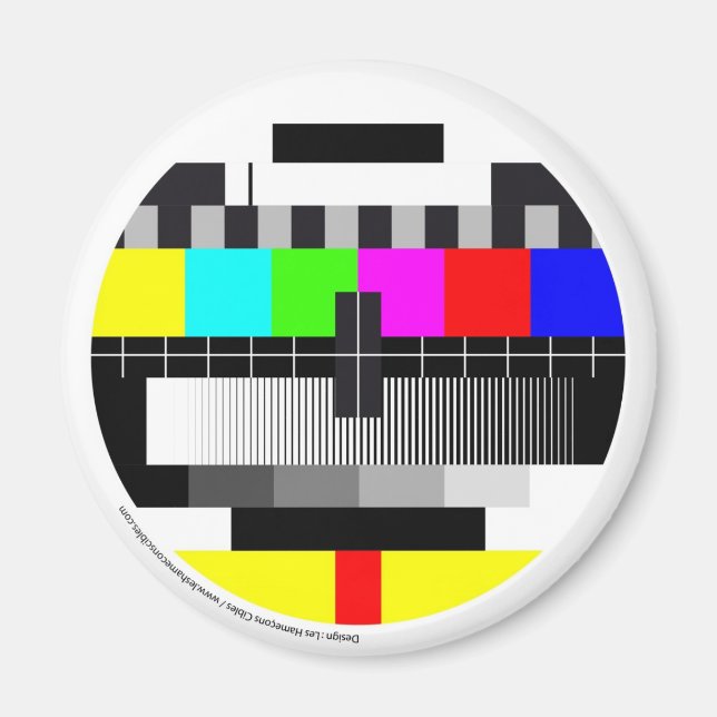 Fernsehen / Fernsehen Magnet (Vorne)
