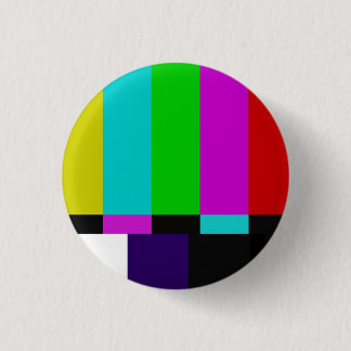 Fernsehen hält Farbtest ab Button