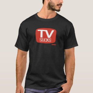 FERNSEHEN IST ZUM KOTZEN T-Shirt