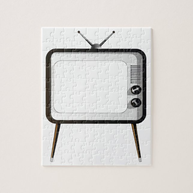 Fernseher mit leerem Bildschirm (Vertikal)