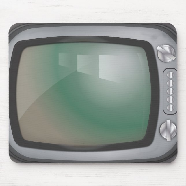 Fernseher Mousepad (Vorne)