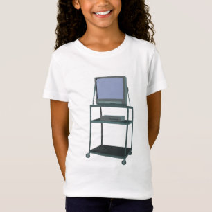 Fernseher und Videorecorder im Klassenzimmer 80er T-Shirt