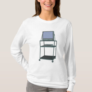 Fernseher und Videorecorder im Klassenzimmer 80er  T-Shirt