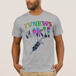 Fernsehnachrichten-Junkie T-Shirt