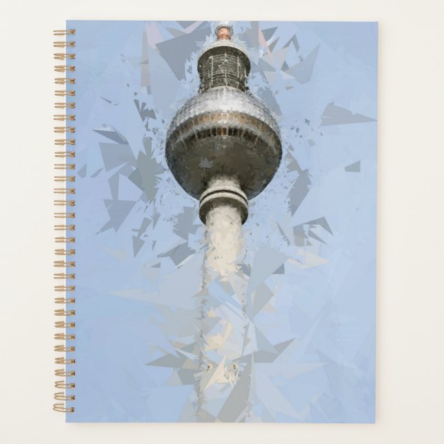 Fernsehturm Berlin, Deutschland Planer (Vorderseite)