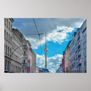Fernsehturm, Berlin, Deutschland Poster