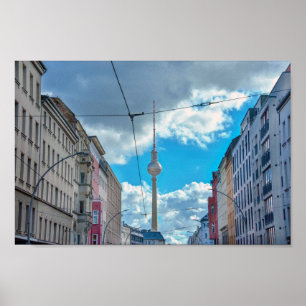Fernsehturm, Berlin, Deutschland Poster
