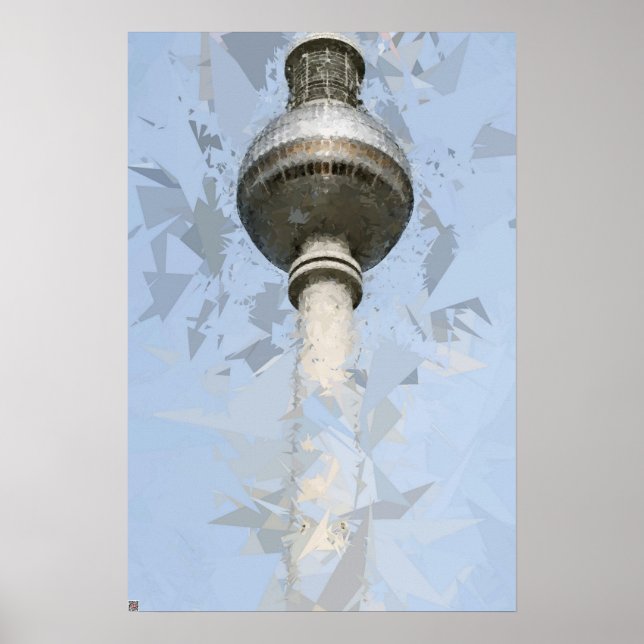 Fernsehturm Berlin Poster (Vorne)