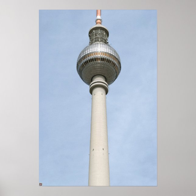 Fernsehturm Berlin Poster (Vorne)