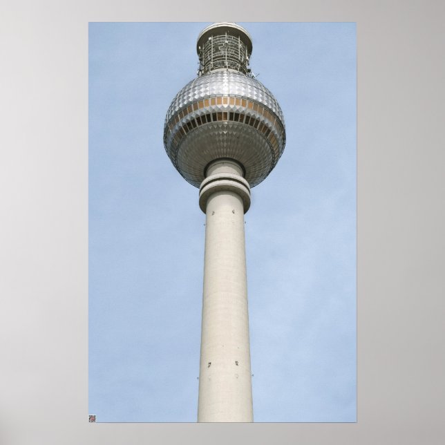 Fernsehturm Berlin Poster (Vorne)