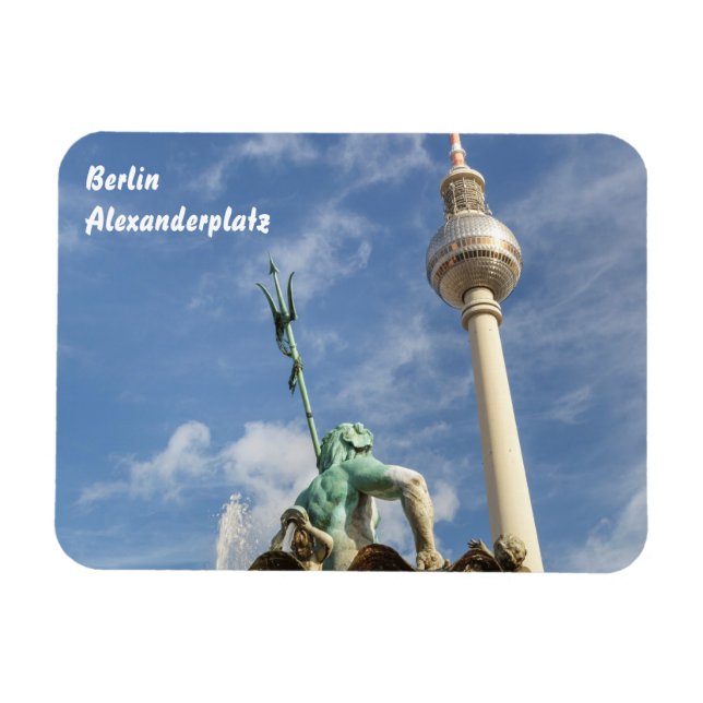 Fernsehturm in Berlin Magnet (Horizontal)
