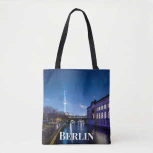 Fernsehturm und Museumsinsel in Berlin, Deutschlan Tasche