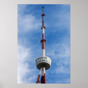 Fernsehturm von Tiflis Poster