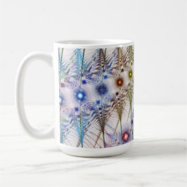 Ferns'N Blume Abstrakt Kaffeetasse