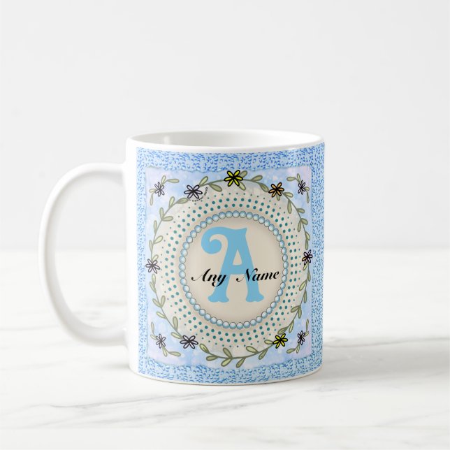 Ferny Monogram Tasse (Links)