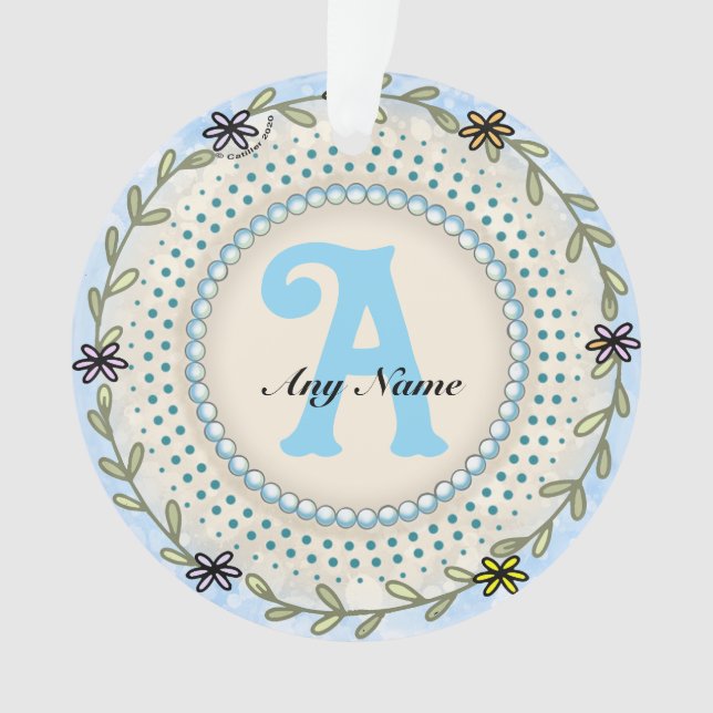 Ferny Monogramm  Ornament (Vorderseite)