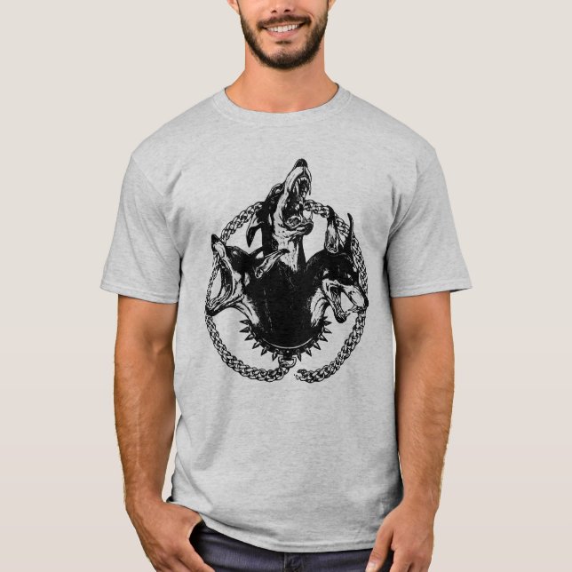 Ferocious Drei-Headed Hound T-Shirt (Vorderseite)