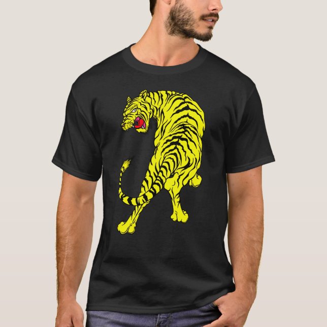 Ferocious Tiger T-Shirt (Vorderseite)