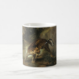 Ferocious Wild Leopard (von Jean-Baptiste Oudry) Kaffeetasse