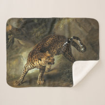 Ferocious Wild Leopard (von Jean-Baptiste Oudry)