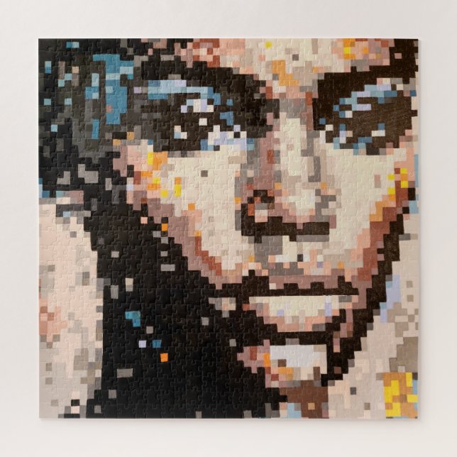 Ferocity Vibrant Pixel Art Portrait (Vertikal)
